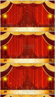 戏曲、相声、小品舞台幕布背景 设计素材与艺术策划全解析